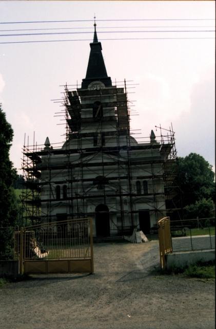 1997 oprava kostela 04