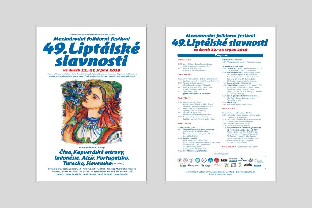 Program liptalske slavnosti 2018m