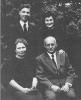 Jan Amos Vališ s rodinou, v Liptále 1930-1952
